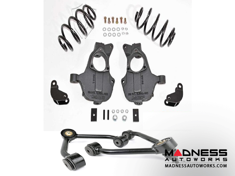 GMC Denali & Denali XL 2/ 3 Deluxe Drop Kit by McGaughys Suspension Parts - 4wd & AWD w/ Magnaride Suspension (2015 - 2017)